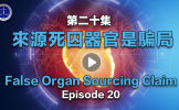 第二十集来源死囚器官是骗局 第二十集来源死囚器官是骗局